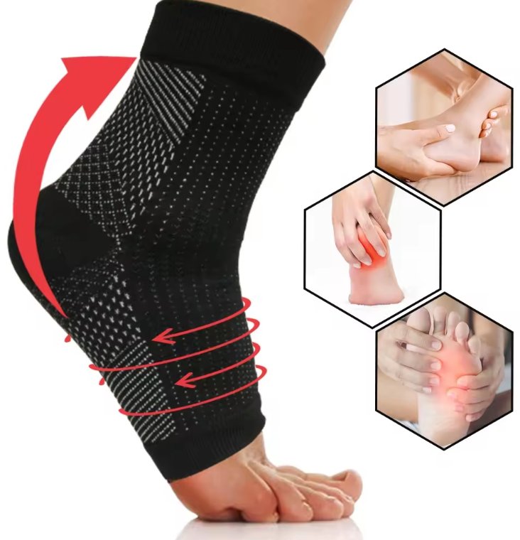 Compression Arch Support & Heel Relief Socks