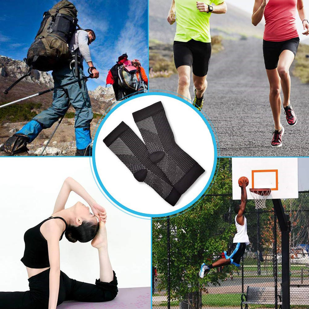 Compression Arch Support & Heel Relief Socks