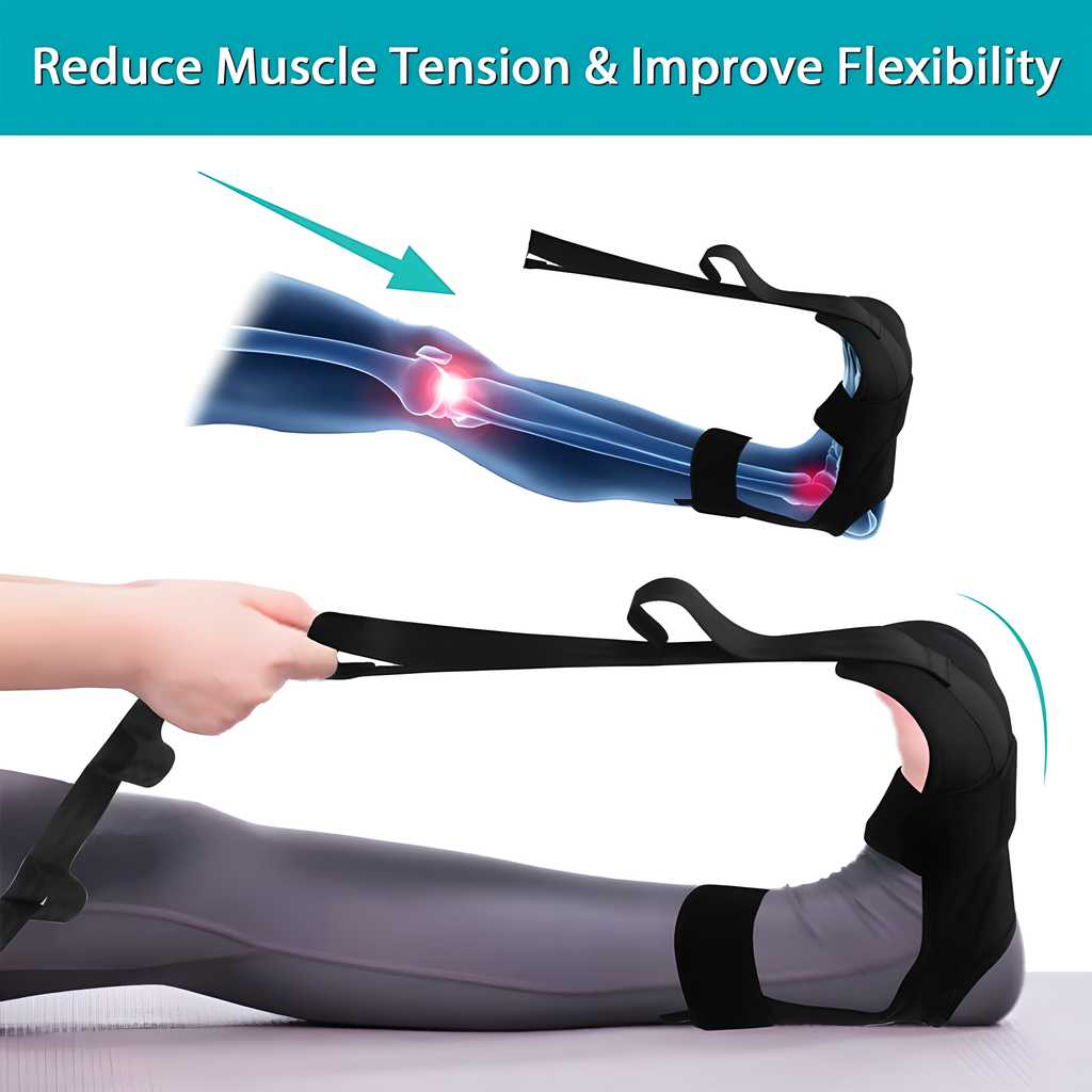 Leg Stretcher & Yoga Flexibility Belt