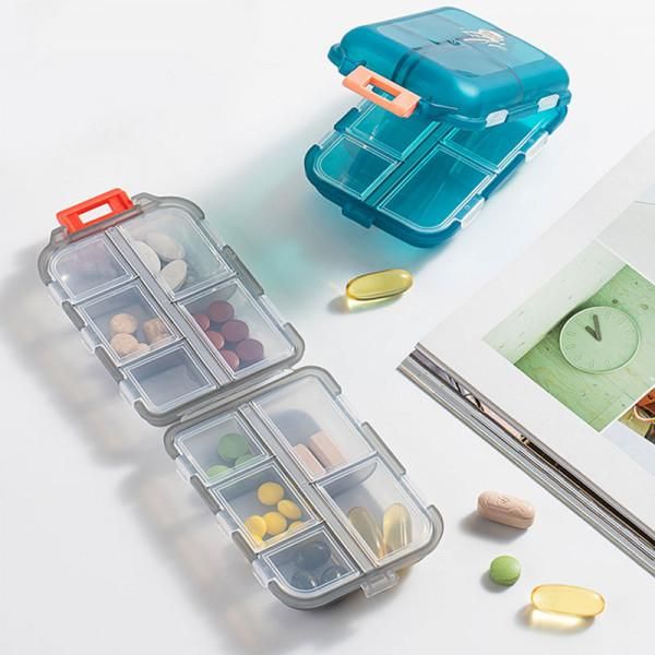 Double Layer Travel Pill Organizer