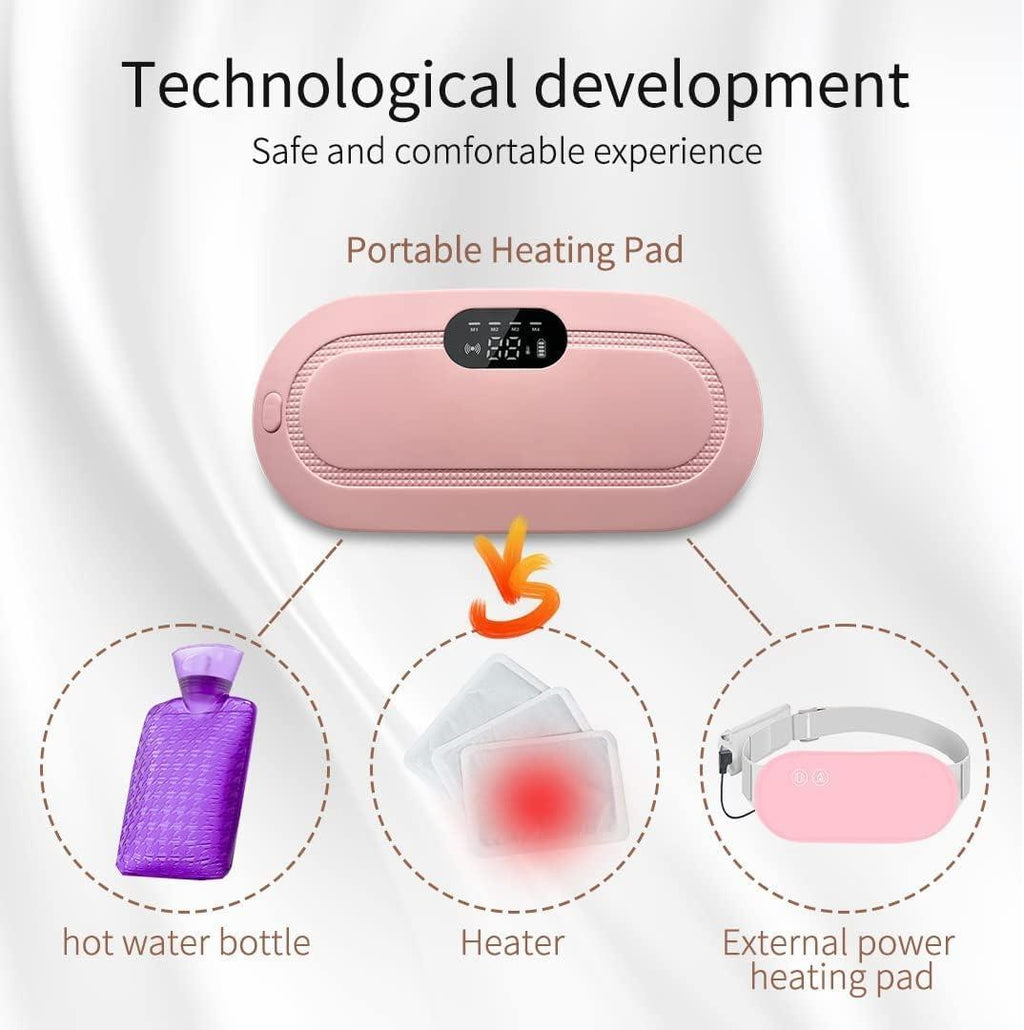 Cordless Menstrual Heating & Massage Pad