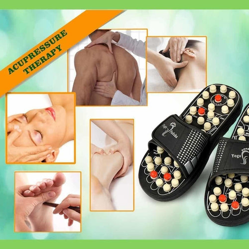 Acupressure Magnetic Therapy Paduka Slippers