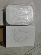 Luxury Portable Leather Jewellery Box with Integrated LED Mirror