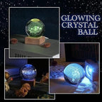 3D Crystal Galaxy Ball Lamp