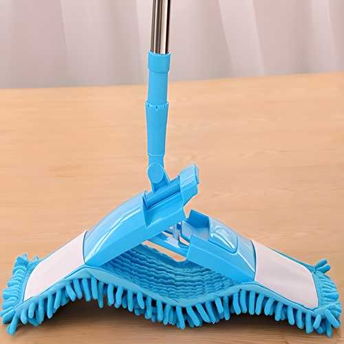Mop Wet Dry Cleaning Flat Microfiber