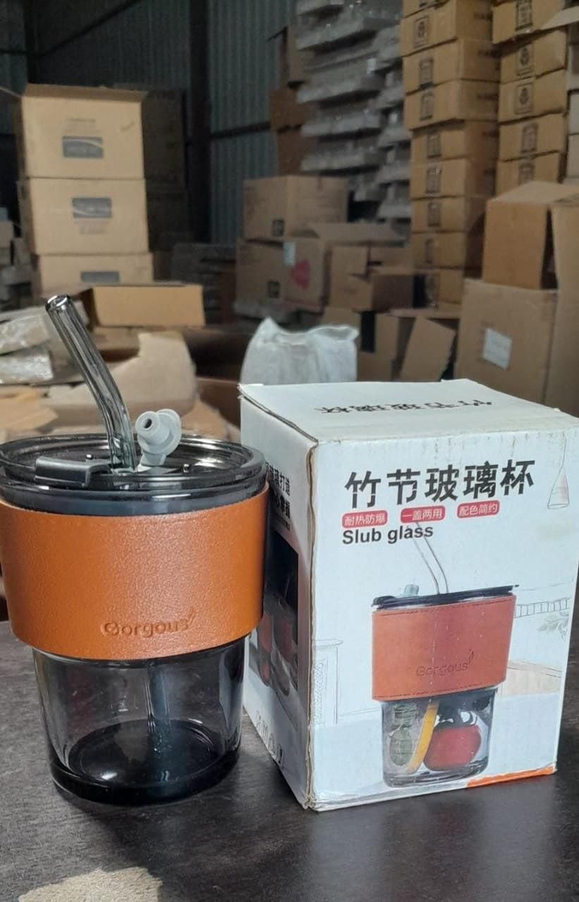 Over Twice Premium Glass Sipper