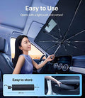 Foldable Car Windshield Sun Shade Umbrella