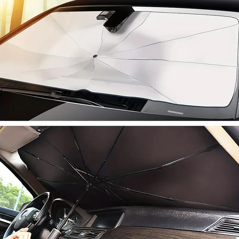 Foldable Car Windshield Sun Shade Umbrella