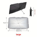 Foldable Car Windshield Sun Shade Umbrella