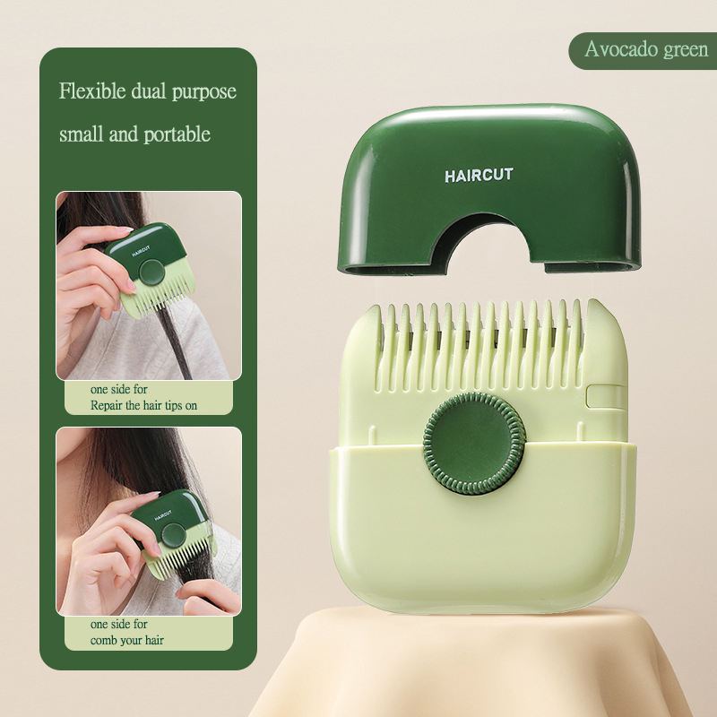 2 in 1 Portable Hair Trimmer & Fine Tooth Comb