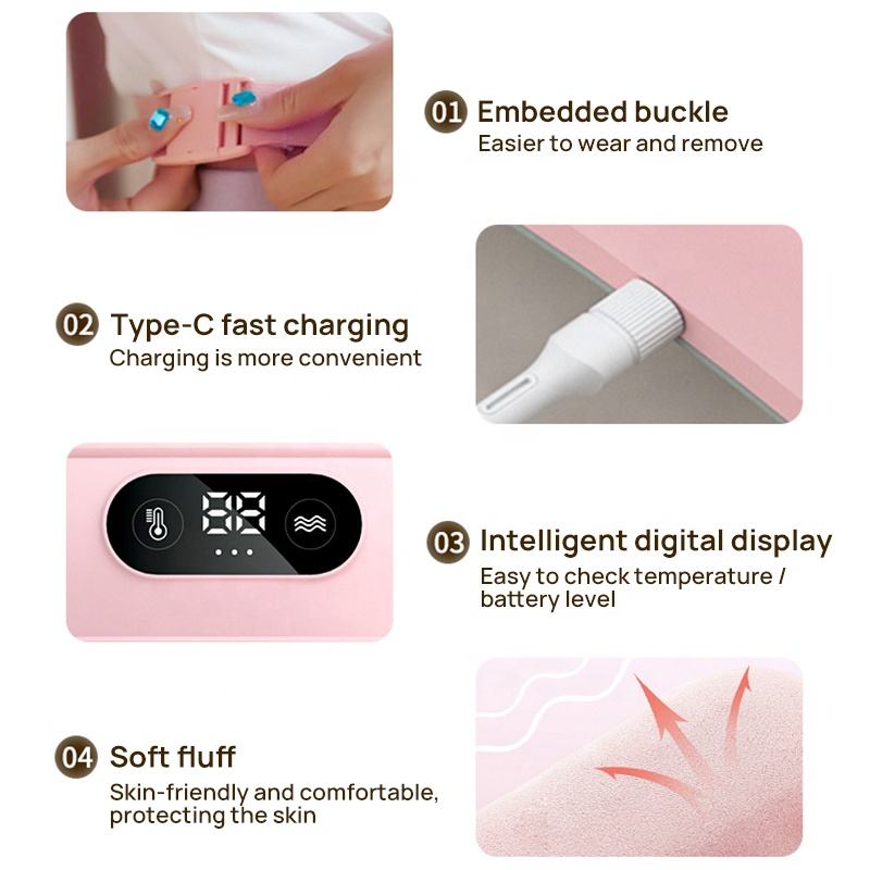 Cordless Menstrual Heating & Massage Pad