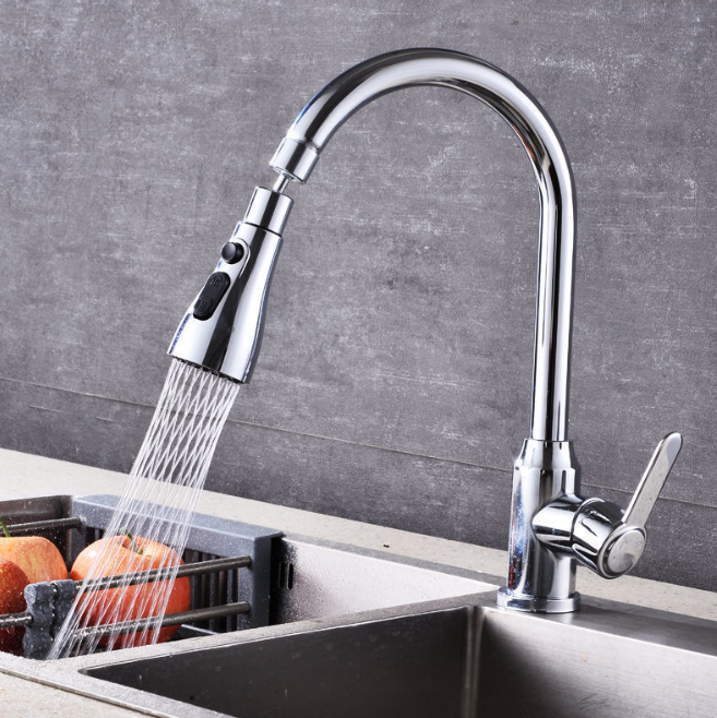 3-Mode High-Pressure Kitchen Sink Fauce