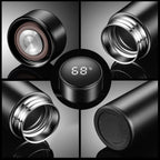 LED Temperature Display Flask