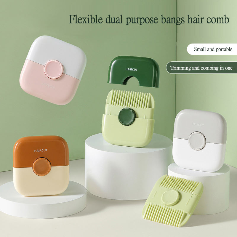 2 in 1 Portable Hair Trimmer & Fine Tooth Comb