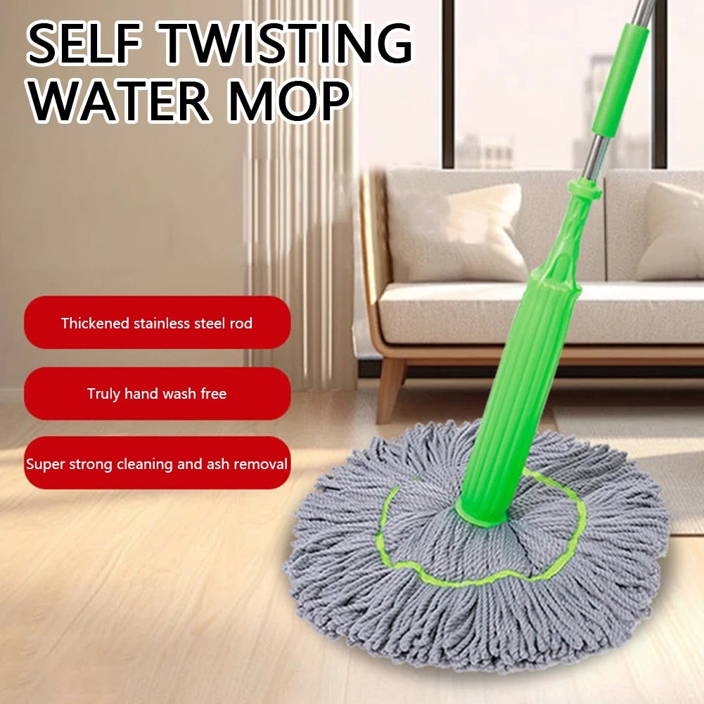 360° Rotating Hand-Free Floor Cleaner
