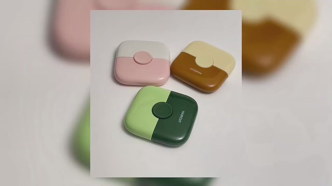 2 in 1 Portable Hair Trimmer & Fine Tooth Comb